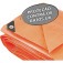 Lona refor�ada de polietileno laranja 8 m x 4 m