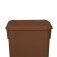 Cesto coletor de lixo com pedal 100L sem rodas - CP10MR