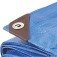Lona refor�ada de polietileno azul 4 m x 3 m