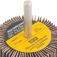 Roda de lixa 50 x 20 mm com haste gr�o 80