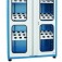 Arm�rio porta-cones com 3 prateleiras inclinadas - AM-17