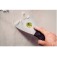 Esp�tula flex�vel met�lica 10 cm com cabo pl�stico