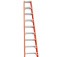 Escada tesoura dupla em fibra de vidro 16 degraus 4,80 m - ESC16480
