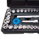 Jogo de soquete sextavado 4 � 15 mm 1/4