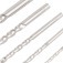 Jogo de brocas de w�dea 4 a 10 mm com 05 pe�as 