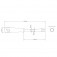 Chave canh�o 7 x 125 mm formato tubular - 41450/007