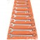 Jogo de chave combinada 6 a 32 mm a�o cromo van�dio 15 pe�as