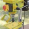 Furadeira de bancada 350 watts mandril de 1/2