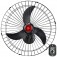 Ventilador de parede 70 cm oscilante bivolt preto - V70P