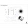 Exaustor di�metro 250 mm com motor blindado - TRADICIONAL  110V