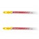 L�mina serra tico tico 100 mm 10 dentes bimetal para madeira 2 pe�as - HCU310T-2