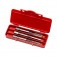 Jogo de macho manual a�o r�pido M9 x 1,25 mm DIN352 com 3 pe�as - E100M9NO8
