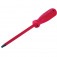 Chave hexalobular isolada T6 x 100 mm com cabo - 163 BTX NR