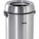 Lixeira redonda inox sem tampa 65 L