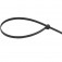 Abra�adeira de nylon preta 2,5 mm x 10 cm com 100 pe�as
