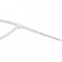 Abra�adeira de nylon branca 3,6 x 200 mm com 100 pe�as