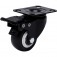 Rod�zio girat�rio com freio de polipropileno 1.5/8