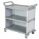 Carro bandeja extra triplex com fechamento lateral - CH3000