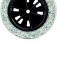 Roda completa com pneu maci�o 8 x 1