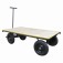 Carro plataforma com tampo em madeira capacidade de 600 kg - MP-600