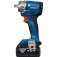 Chave de impacto a bateria 18V 4Ah encaixe 1/2