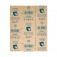 Folha de lixa para madeira e massa 225 x 275 mm - A237