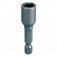 Soquete magn�tico sextavado 6 x 50 mm encaixe de 1/4