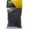 Abra�adeira de nylon cabe�a redonda 15 mm x 9,5 cm 100 pe�as preta