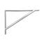 Cantoneira tipo m�o francesa 25 x 40 cm branco - BFH1532