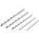 Jogo de brocas de w�dea 4 a 10 mm com 05 pe�as 