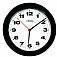 Rel�gio de parede com di�metro de 215 mm - QUARTZ